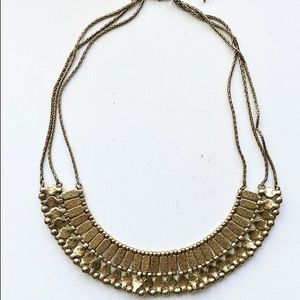 Lucky Brand Golden Collar Necklace